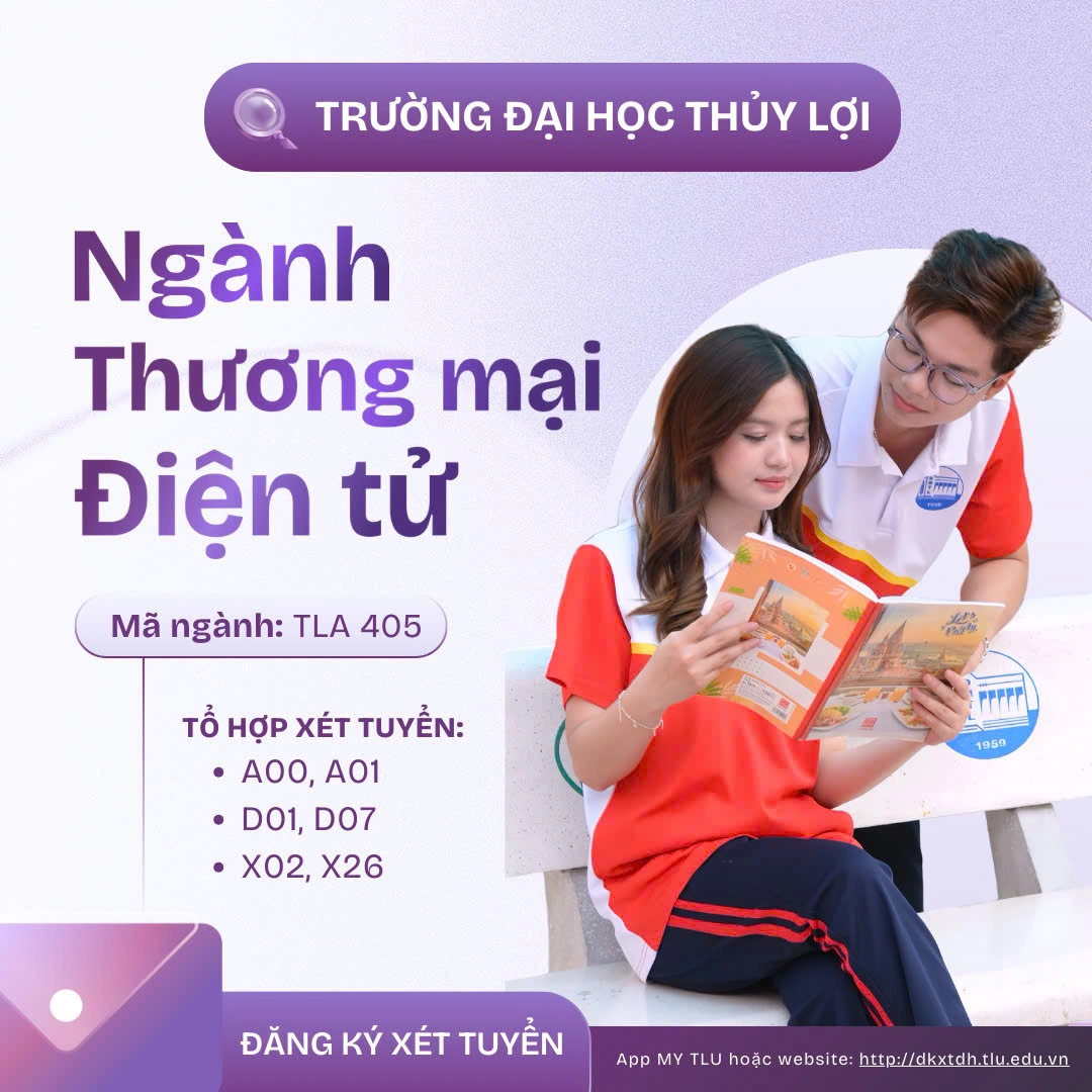 ngành Thương mại điện tử tại Đại học Thủy lợi
